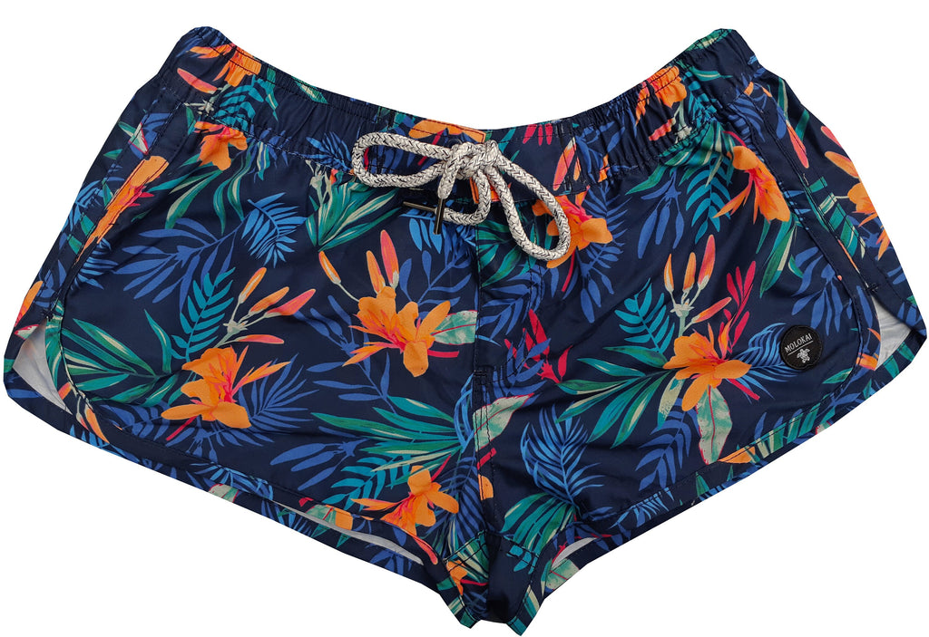 Women's Tropical Foliage Swim Trunks