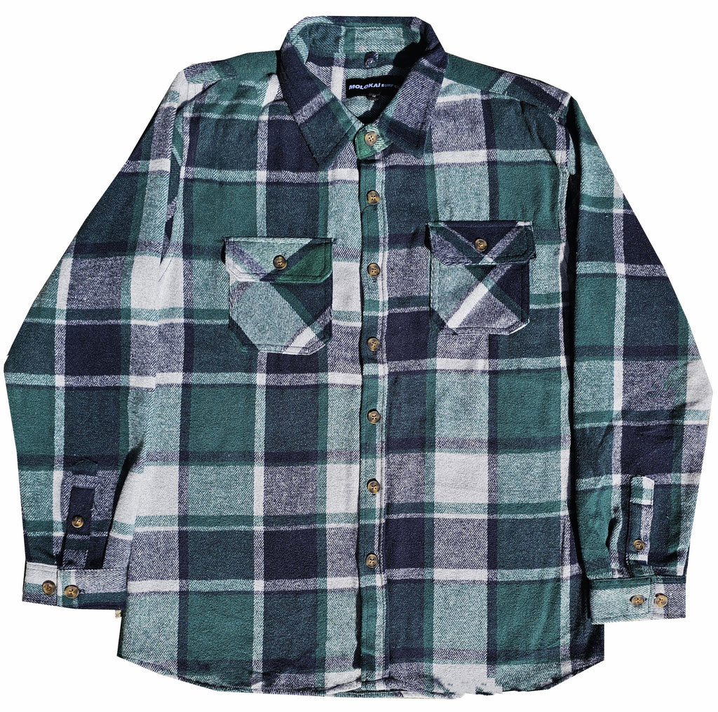 Green Heavy Flannel