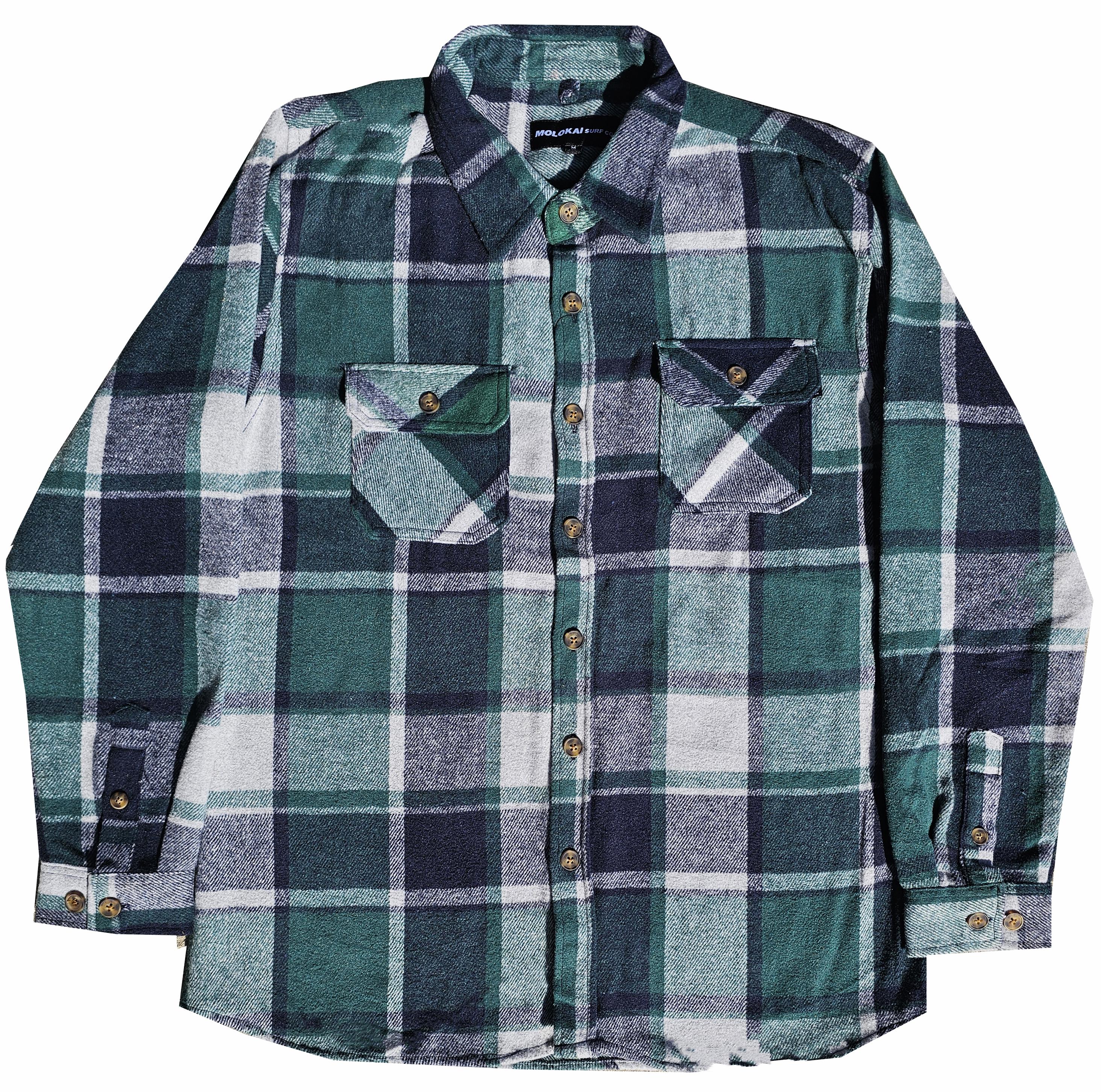 Green Heavy Flannel