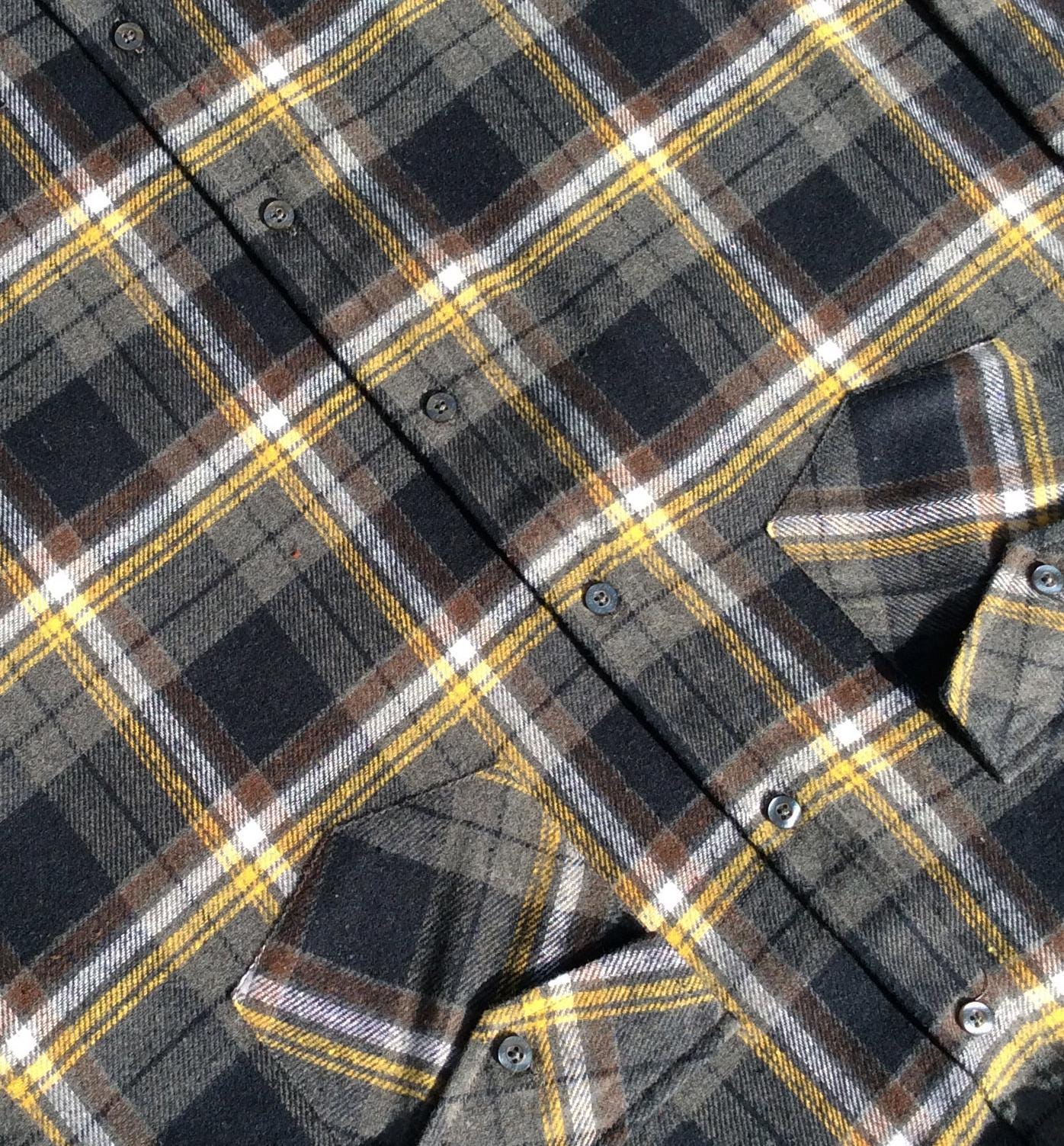 Black and Yellow Flannel