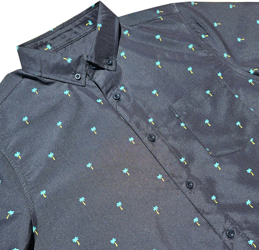 Mini Palms Button Down Shirt