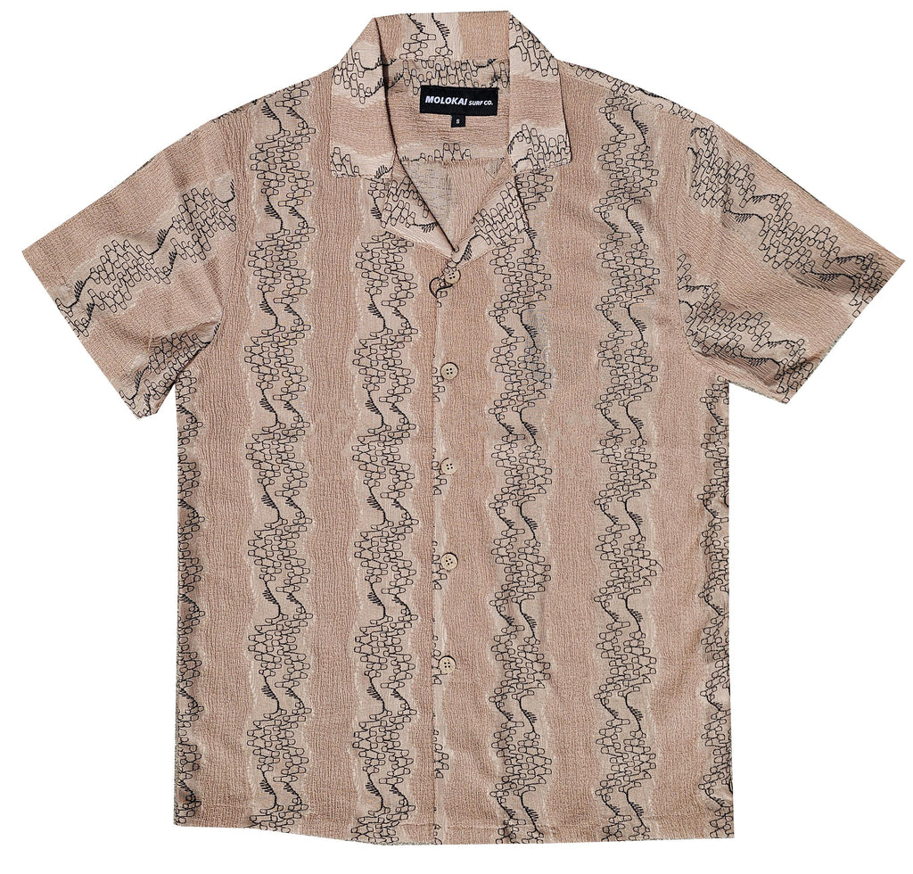 Brown and Black Button Down Shirt