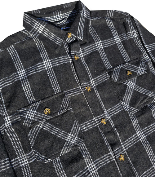 Black and White Heavy Flannel
