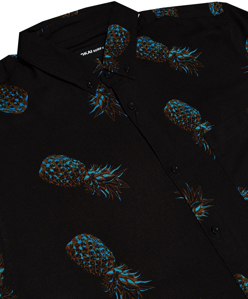 Vintage Neon Pineapple Black