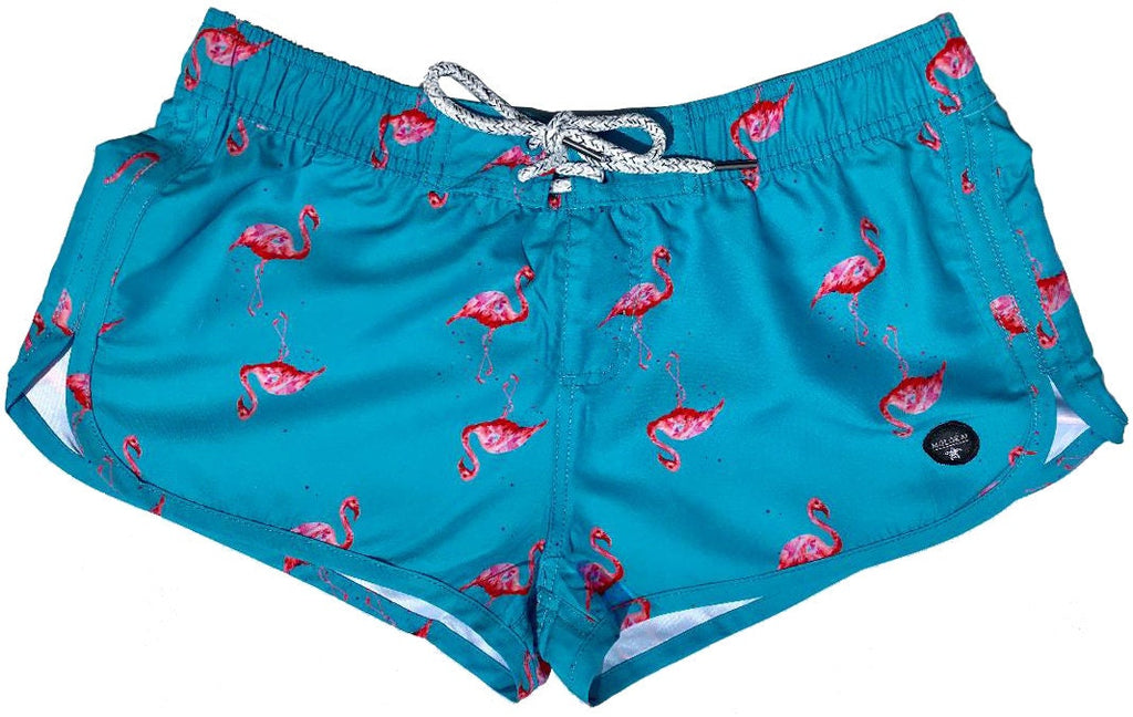 Women's Flamingo Swim Trunks