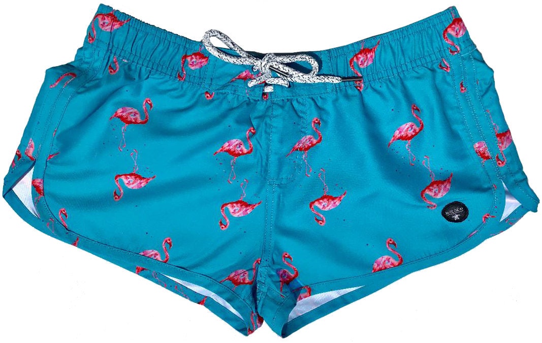 Women's Flamingo Swim Trunks