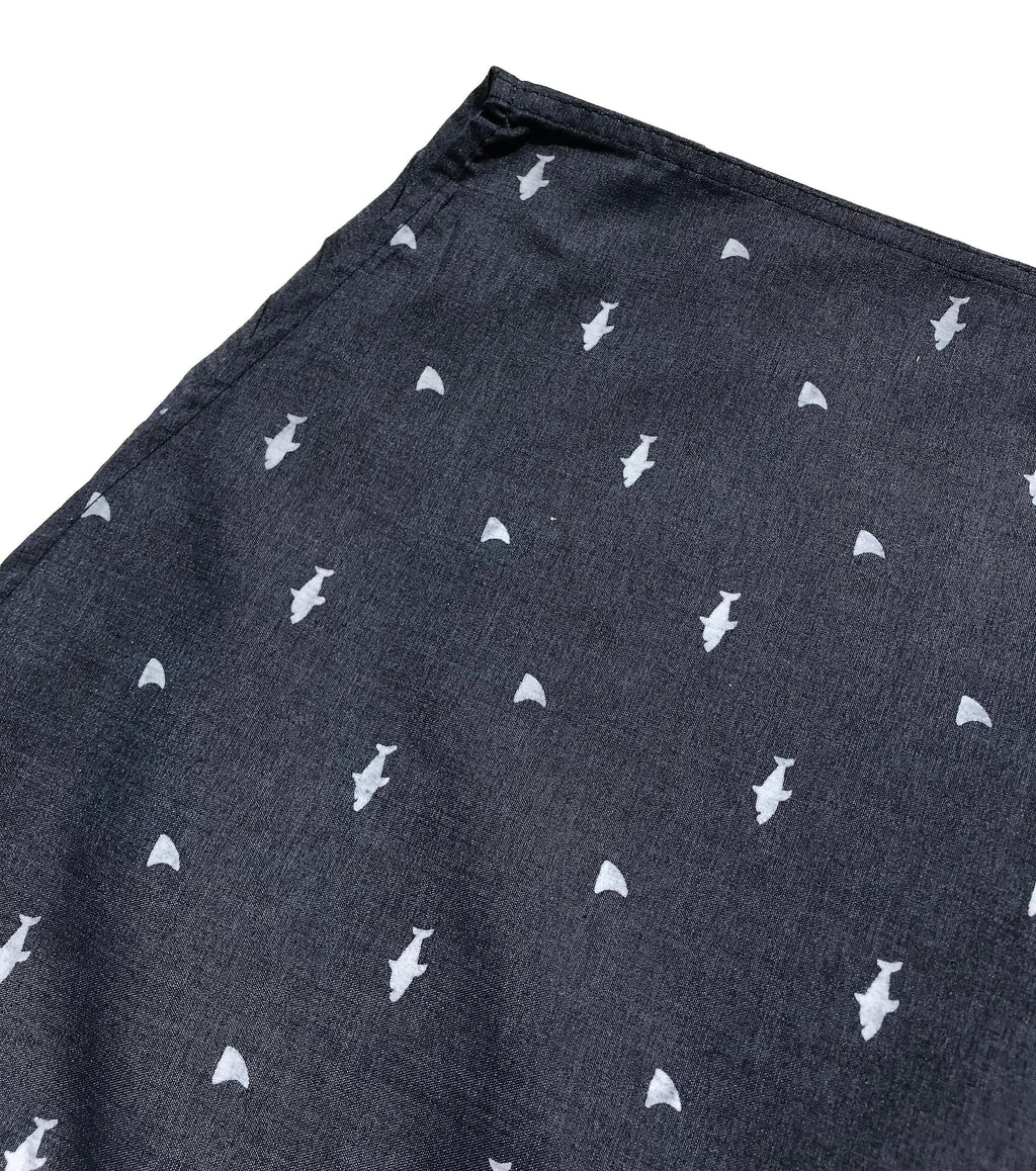 Sharks Navy Button Down Shirt