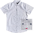 Fishbones Grey Button Down Boys Shirt