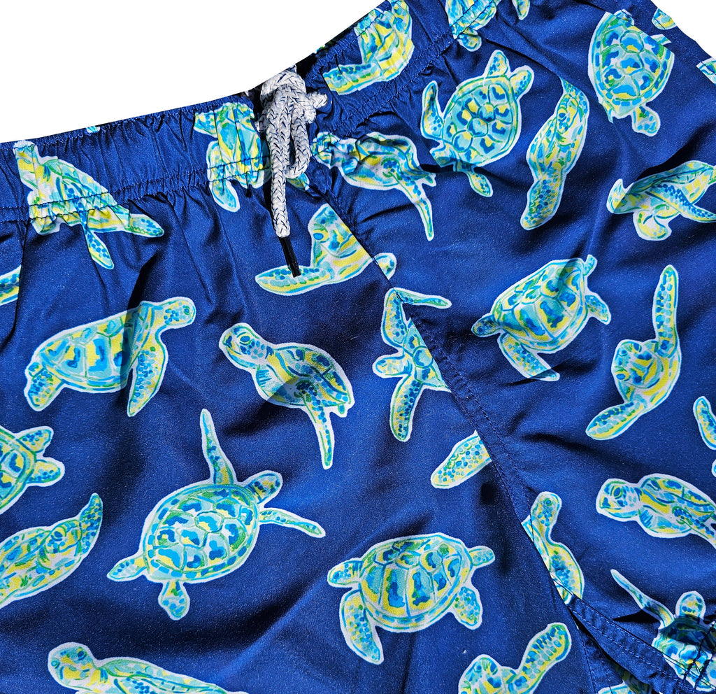 Sea Turtle Swim Trunks
