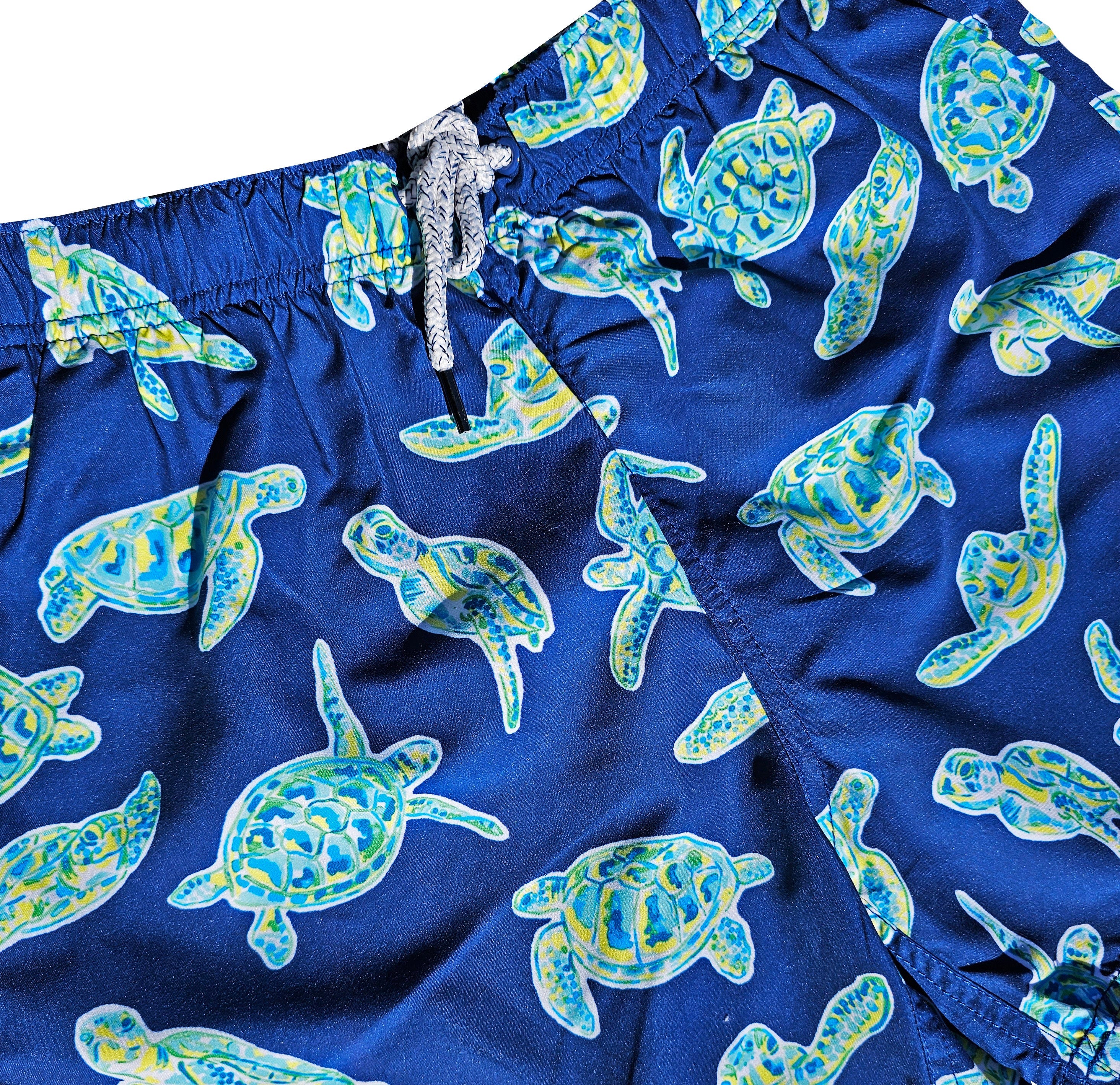 Sea Turtle Swim Trunks