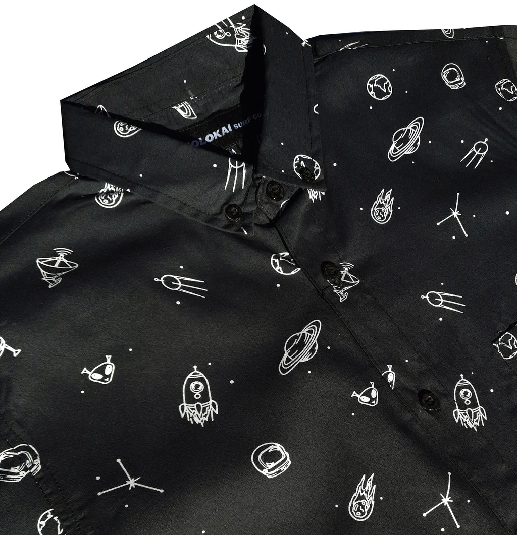 Space Cosmos Button Down Shirt