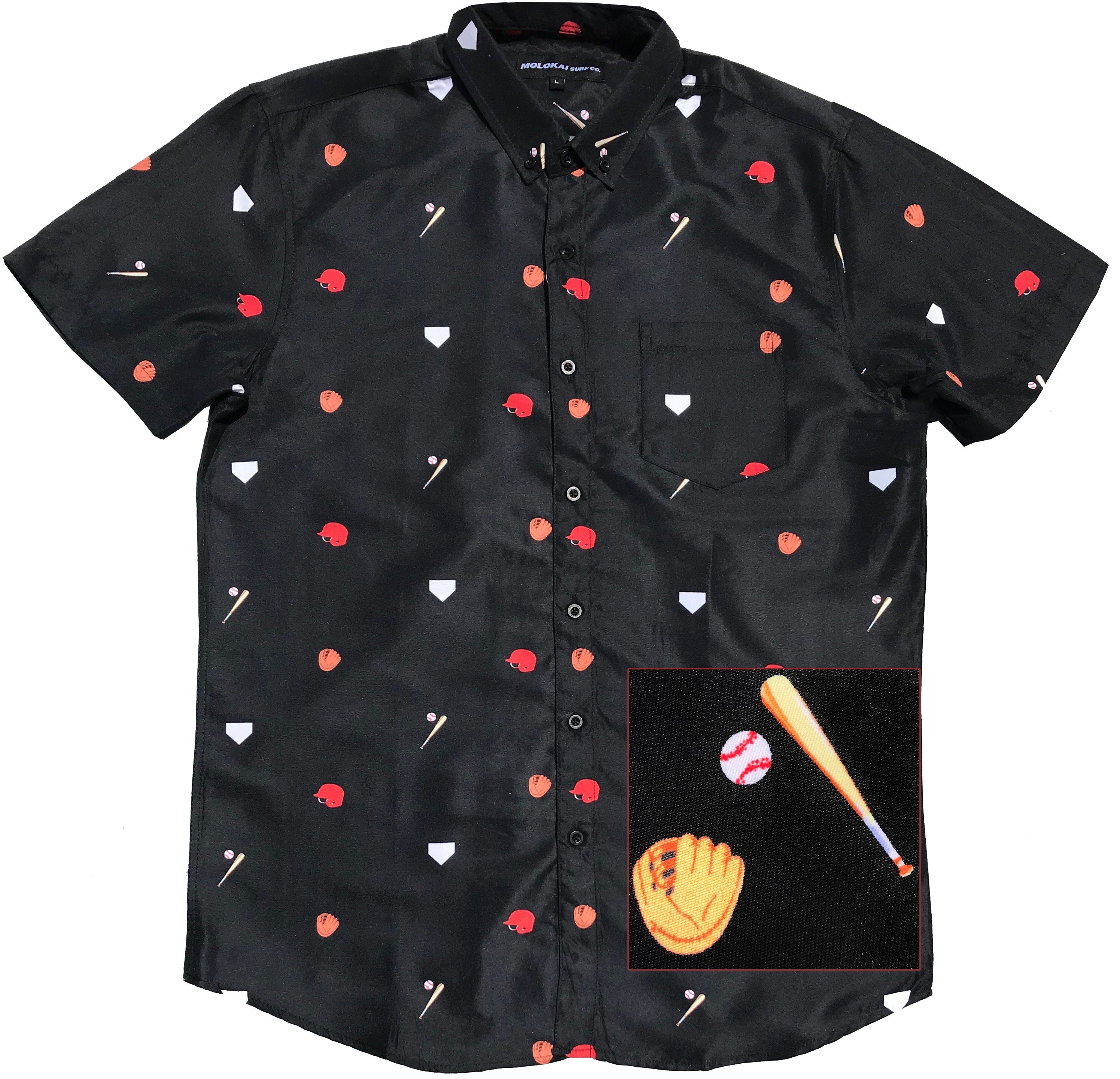 Baseball Button Down Shirt