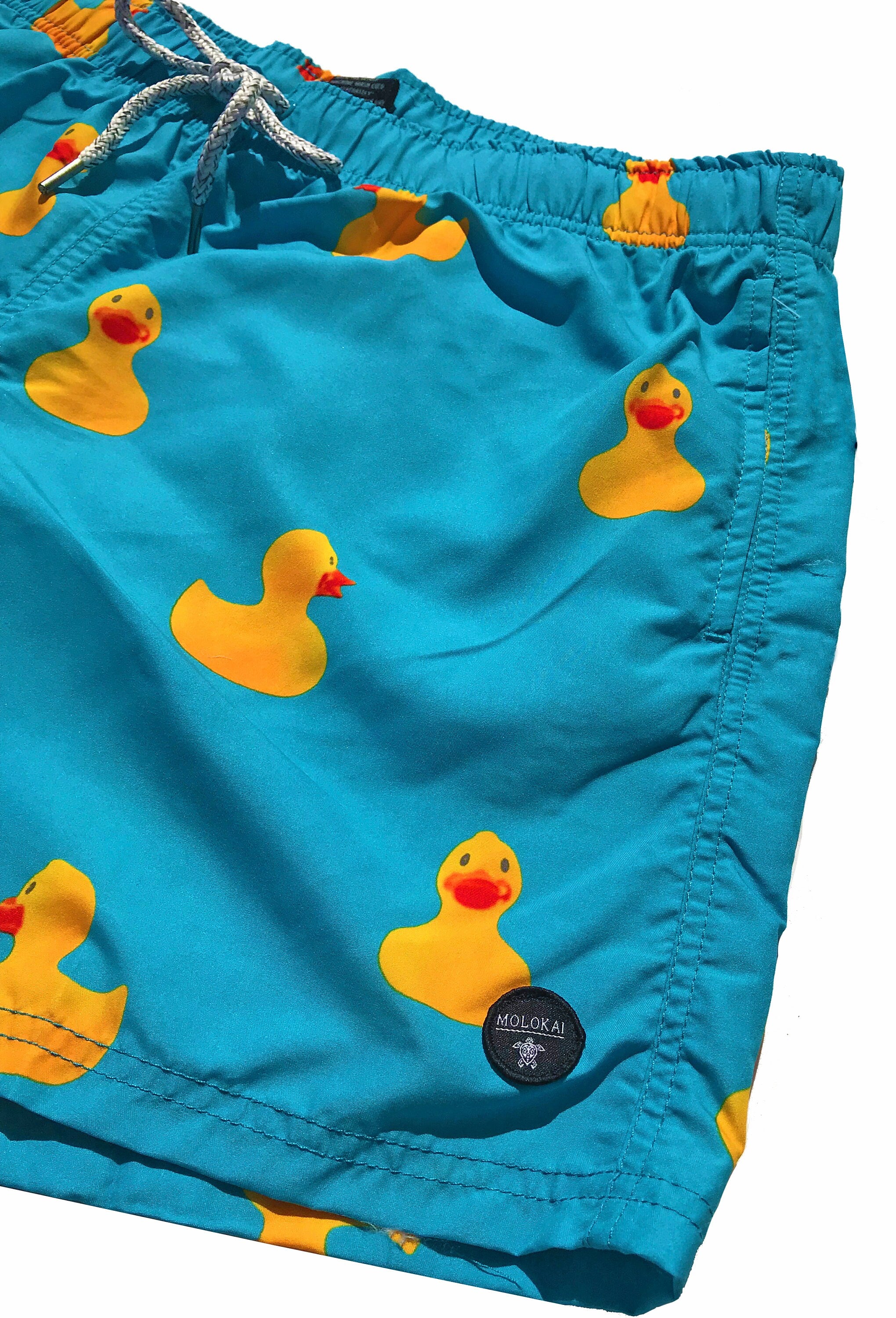 Boys Rubber Ducks Swim Trunks