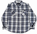 Cream and Brown Flannel
