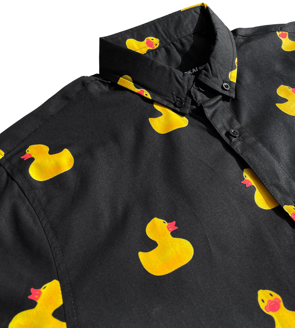 Mens Rubber Ducks Button Down Shirt