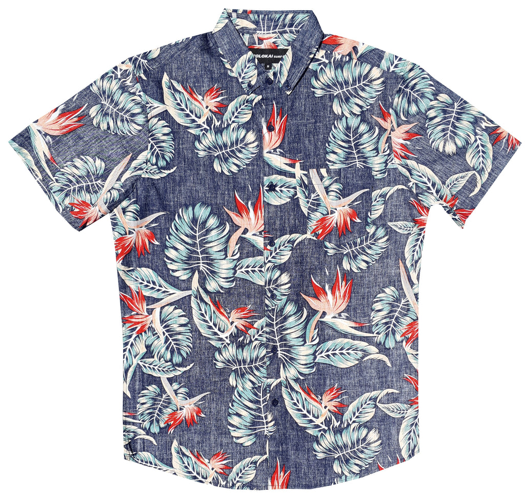 Bird of Paradise Button Down Shirt