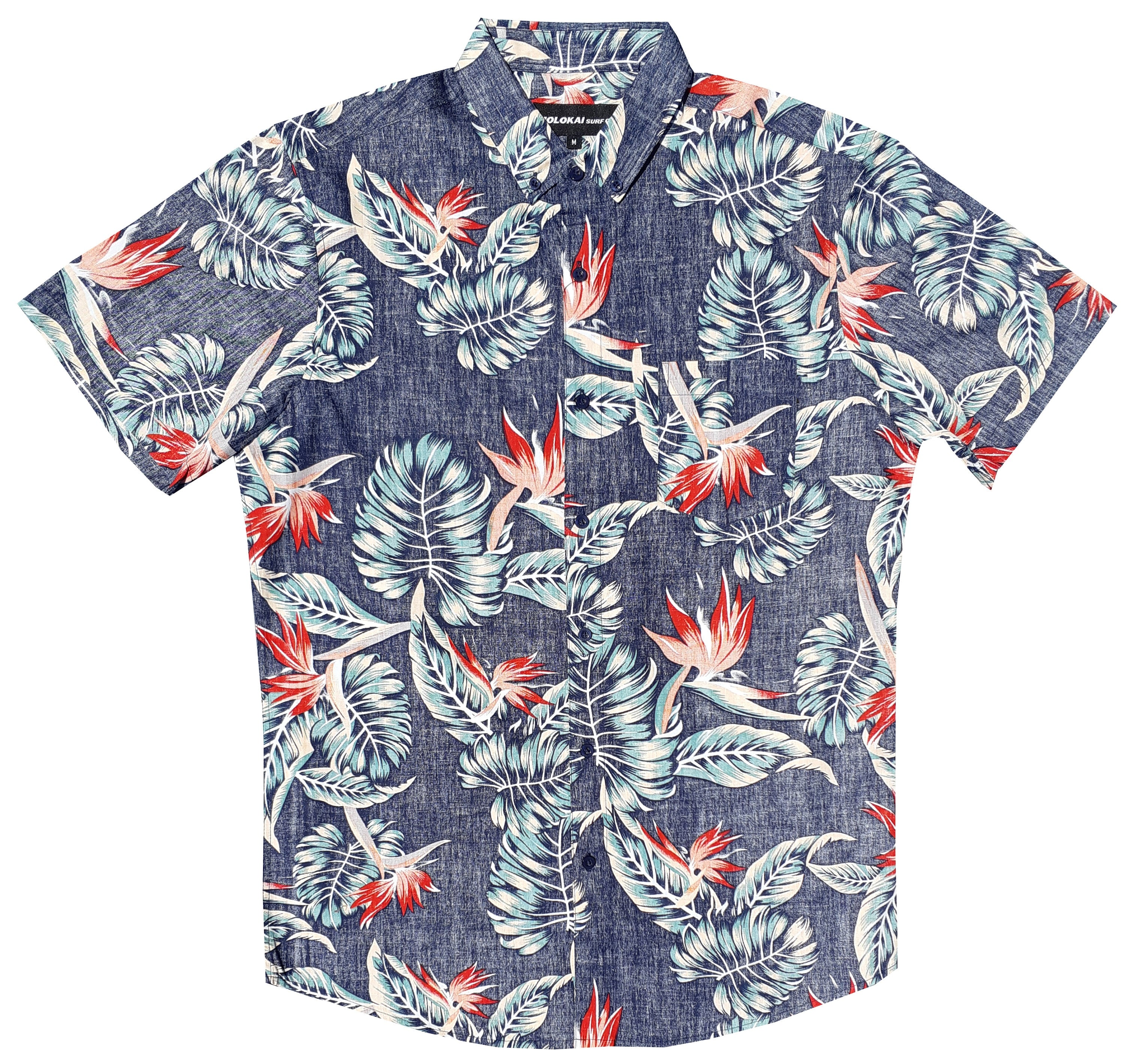 Bird of Paradise Button Down Shirt